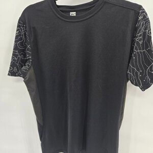 Sombrio Black Cycling Sports Short Sleeve Shirt Size Large